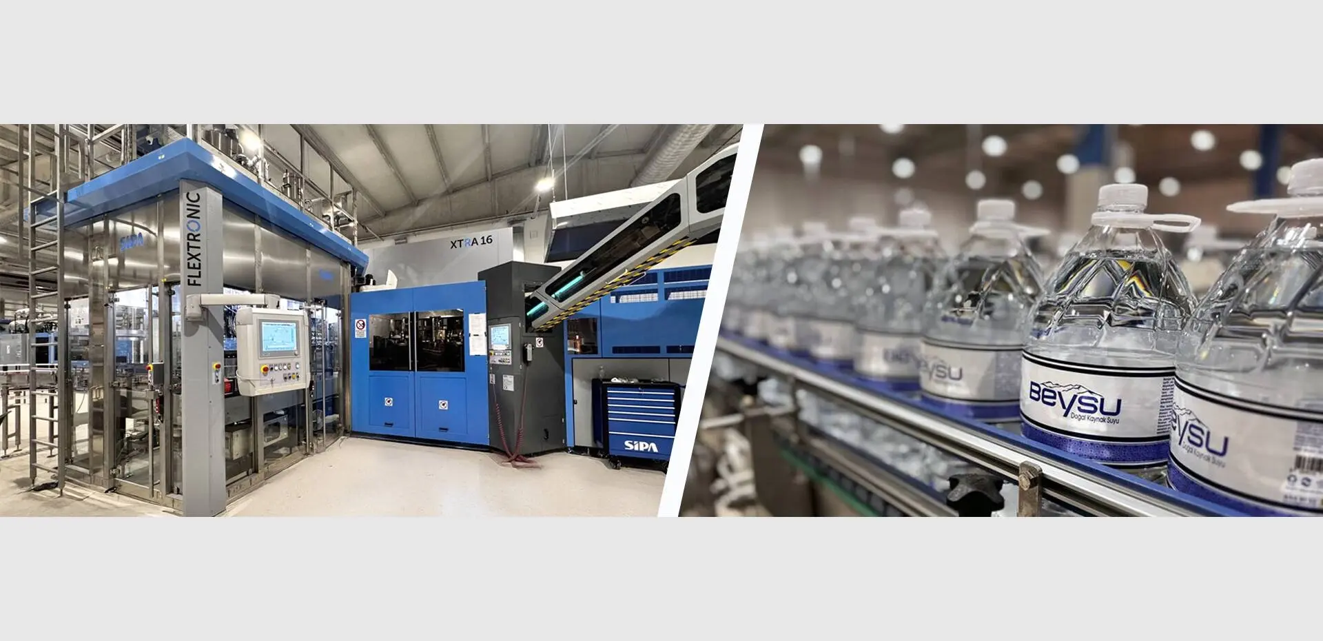 SIPA packaging design & Sincro Bloc: A winning combination for BEYSU Water