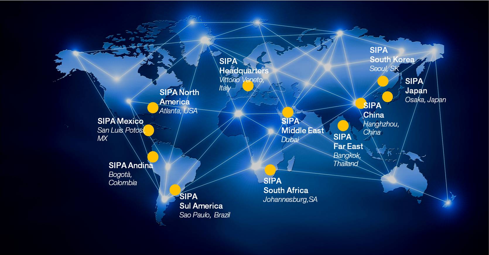 Refurbishment centers: strong support for customers around the world