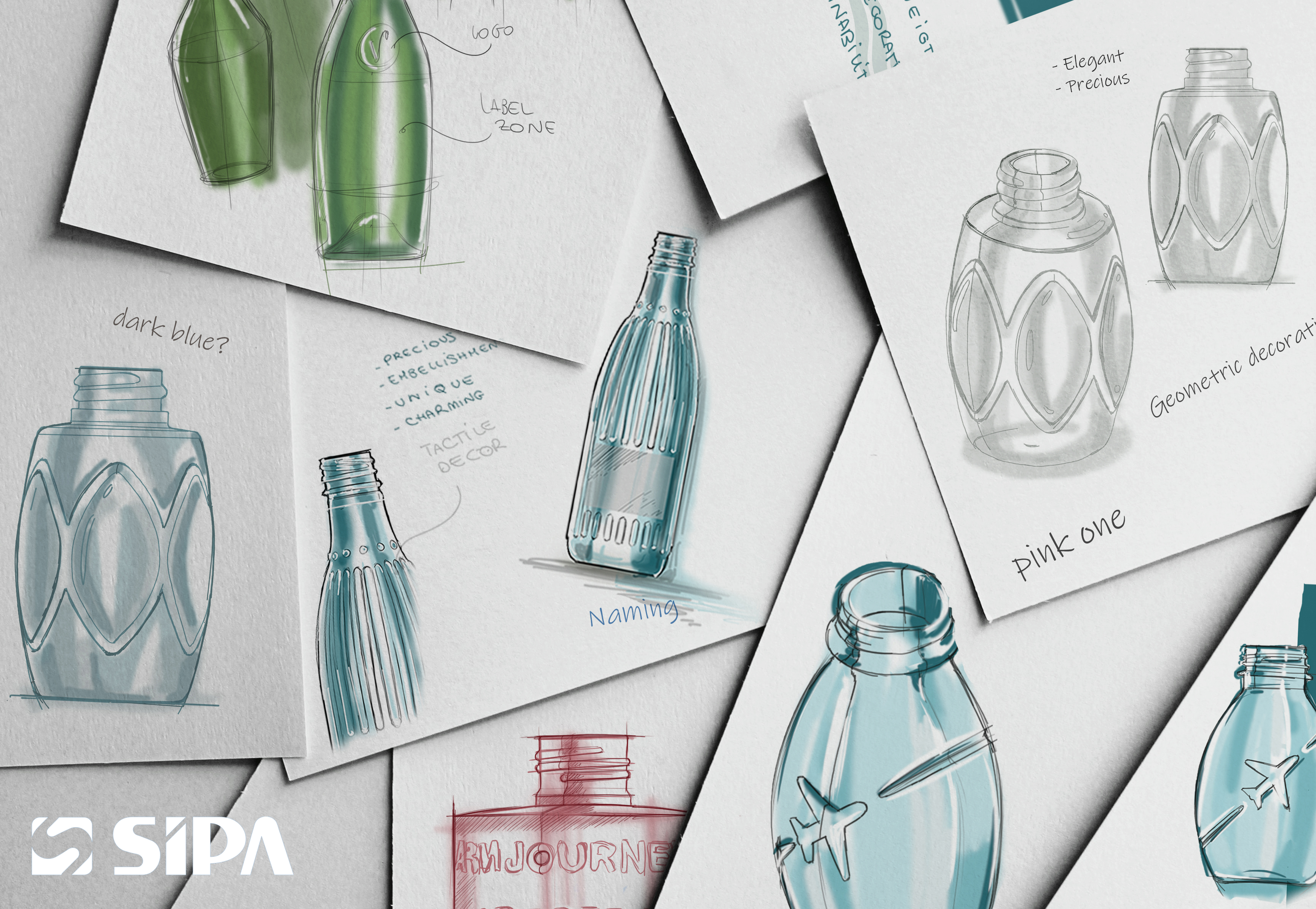 Creativity and packaging design: customized bottles to boost sales